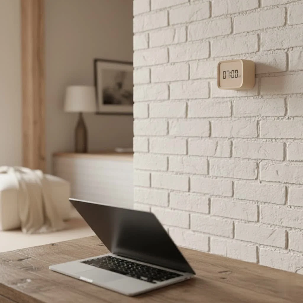 Hatch Restore alarm clock with soft light and minimalist design