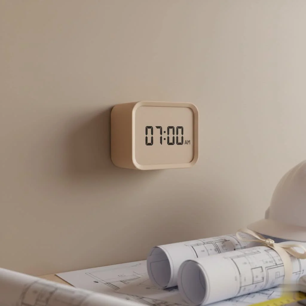 Sound machine alarm clock with sunrise simulation