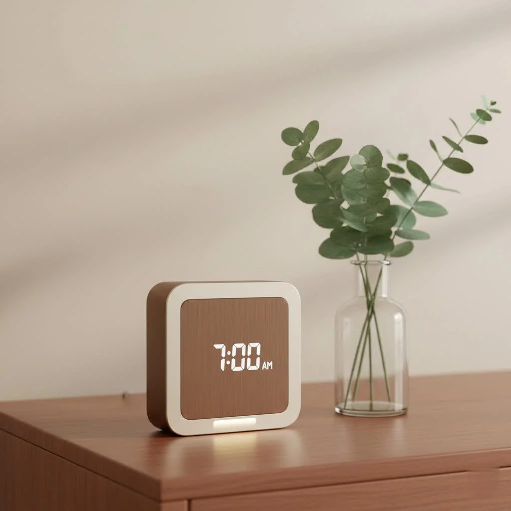 Emerson SmartSet alarm clock with a clear digital display